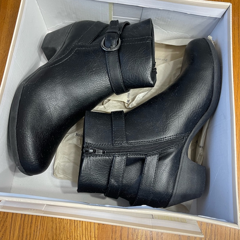 Black Ankle Boots